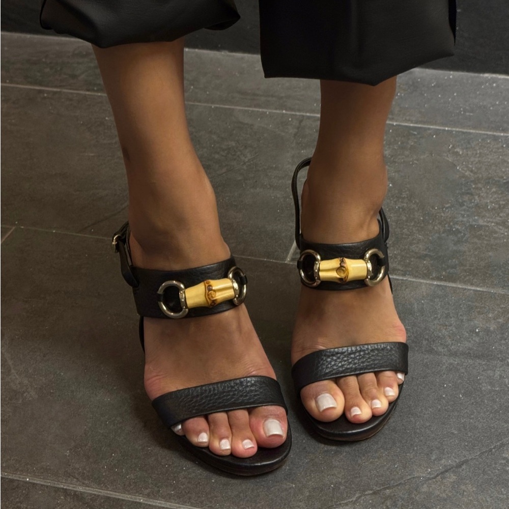Gucci Black Sandals